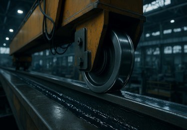بهترین روانکاری برای چرخ و ریل جرثقیل سقفی